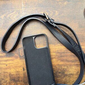 Bandolier 13 pro max case black pebble and pewter